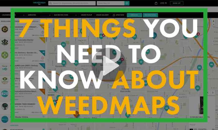 weedmap tutorial to find dispensaries and deals